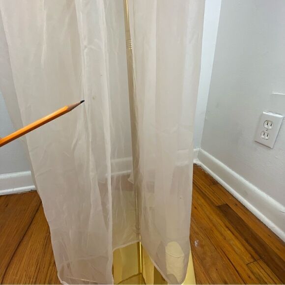 Vintage Deene Lingerie Sheer Kimono Maxi Duster Robe Fairy Whimsi Wicked Medium - Picture 5 of 15